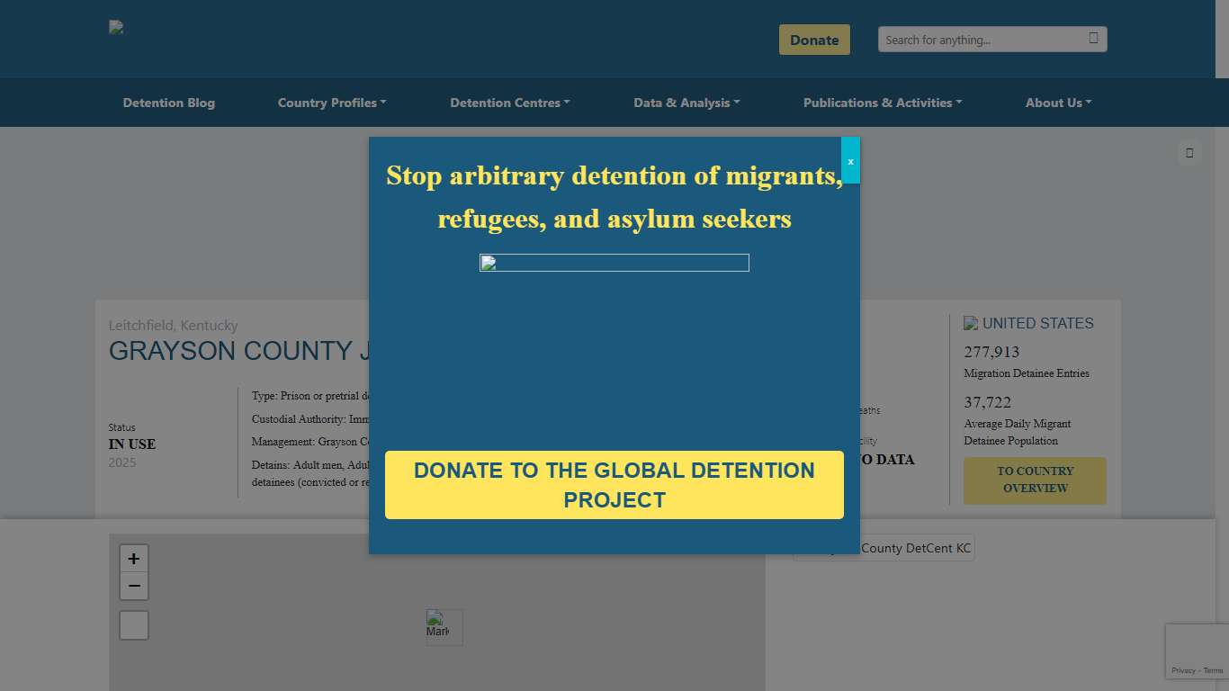 Detention centre - Global Detention Project Mapping immigration detention around the world